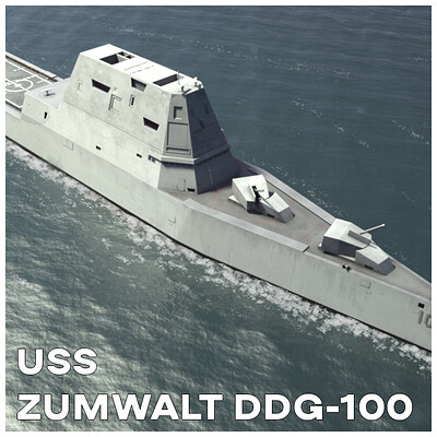 USS Zumwalt DDG - 100