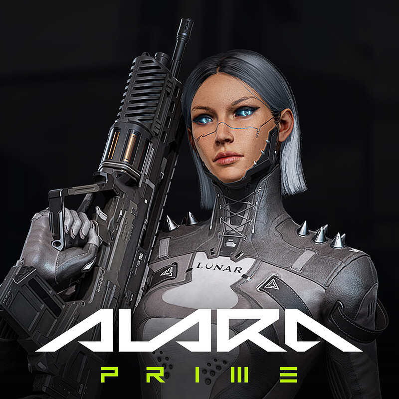 Alara Prime - Luna Base Skin