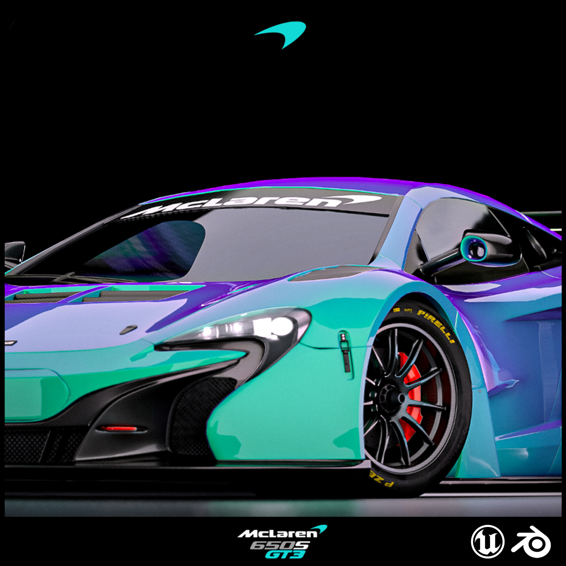 ArtStation - MC Laren 650s GT3