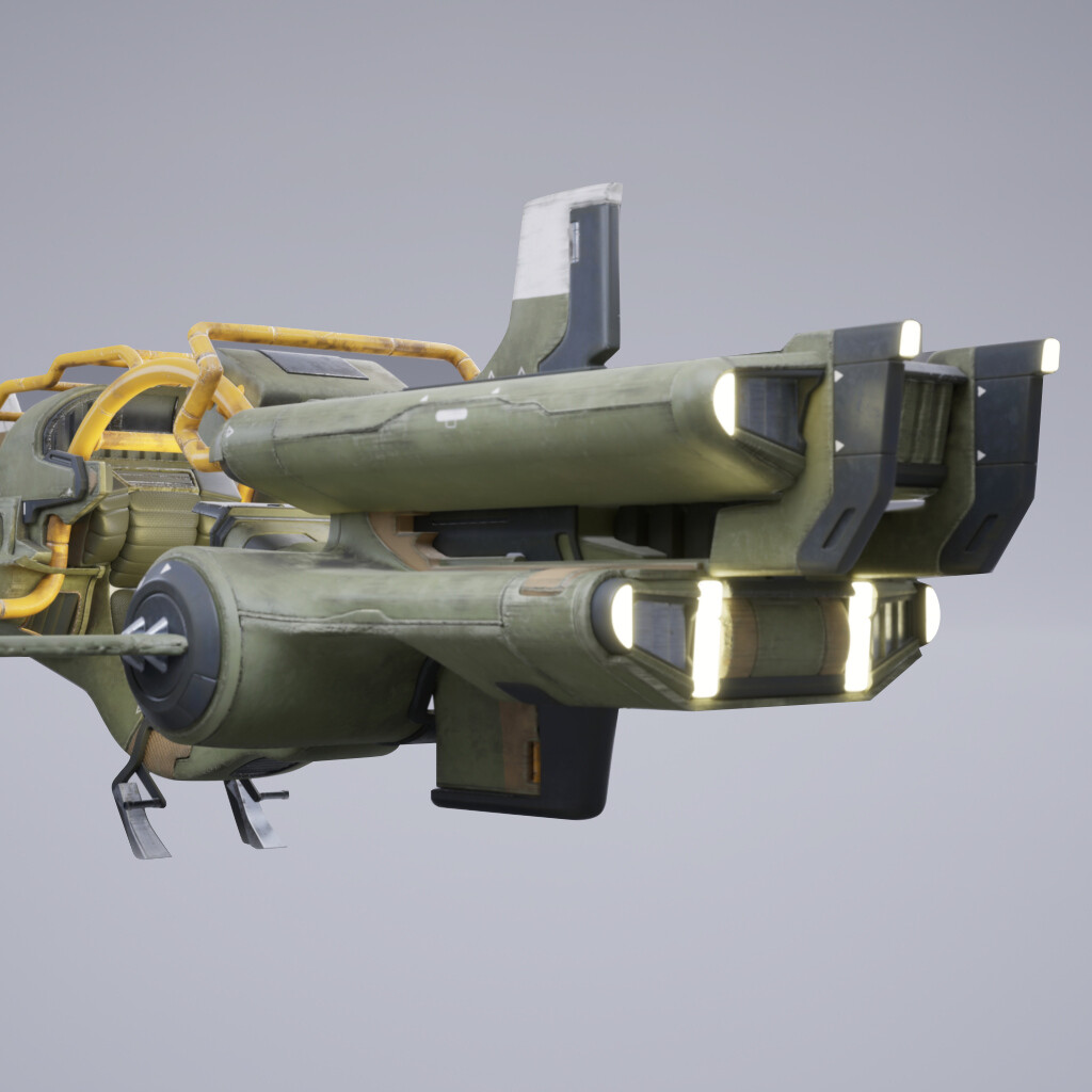 ArtStation - Hoverbike