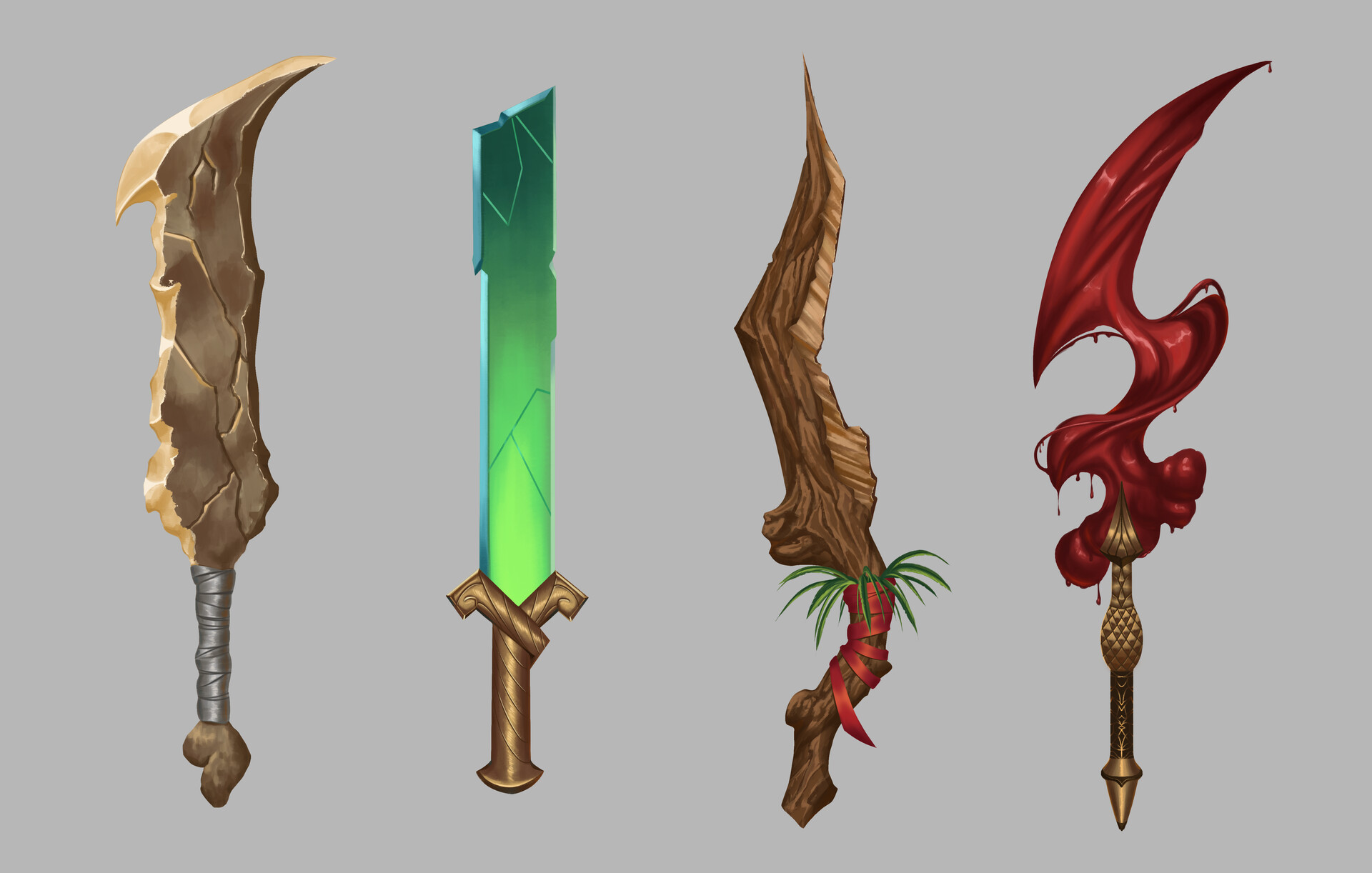 ArtStation - Swords concept