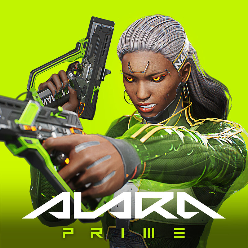 Alara Prime - Namono Elite "Neon" Skin