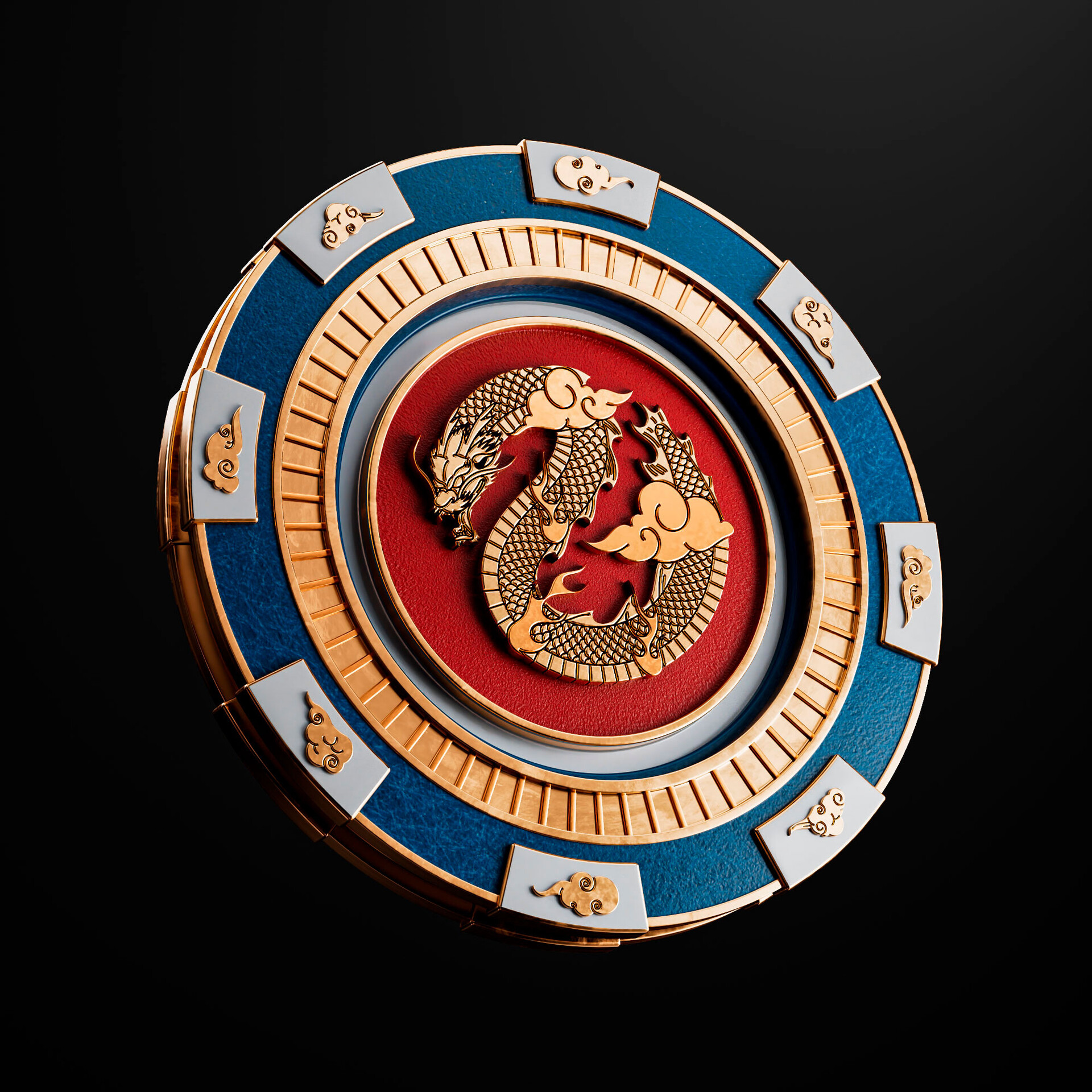 ArtStation - Casino Items with Asian Influence