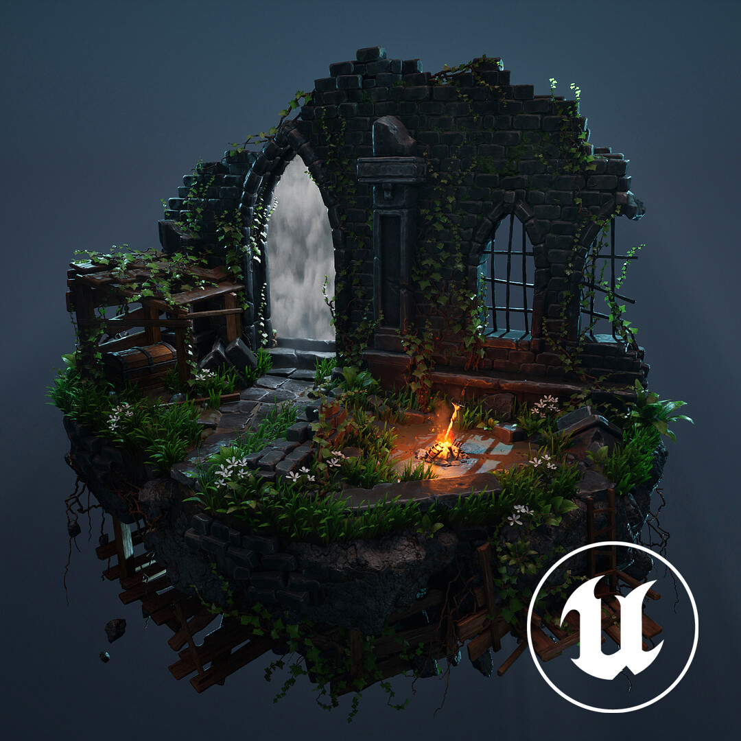 ArtStation - Dark Souls Fan-Art Diorama [UE5]