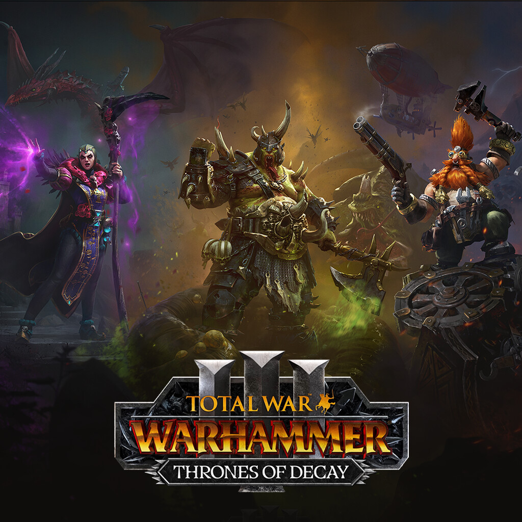 ArtStation - Total War: Warhammer 3 - Thrones of Decay Key Art