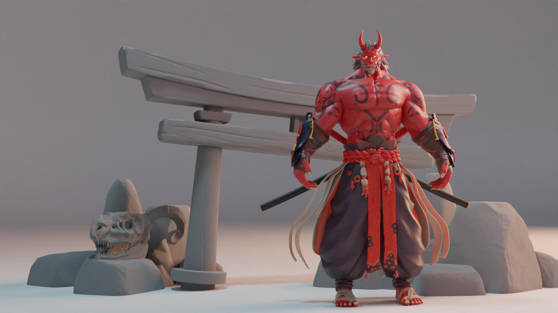 ArtStation - Oni