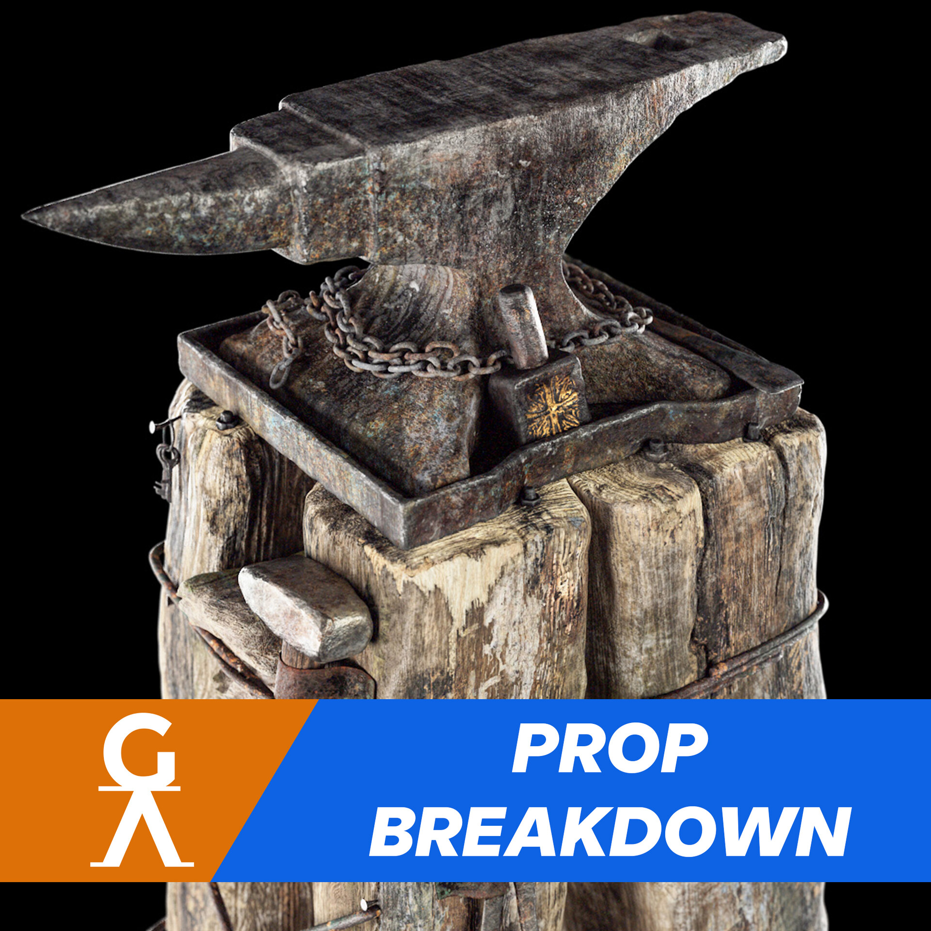 Games Artist - Blacksmith Workstation - Prop Breakdown - Arash Olfate