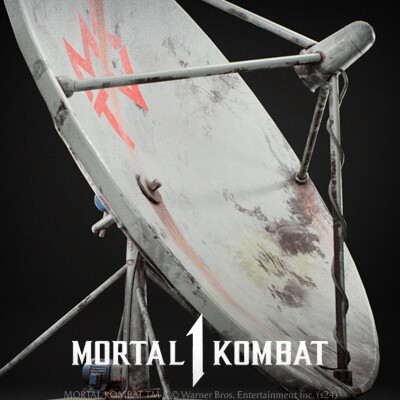 Mortal Kombat 1 - MKTV Satellite Dish