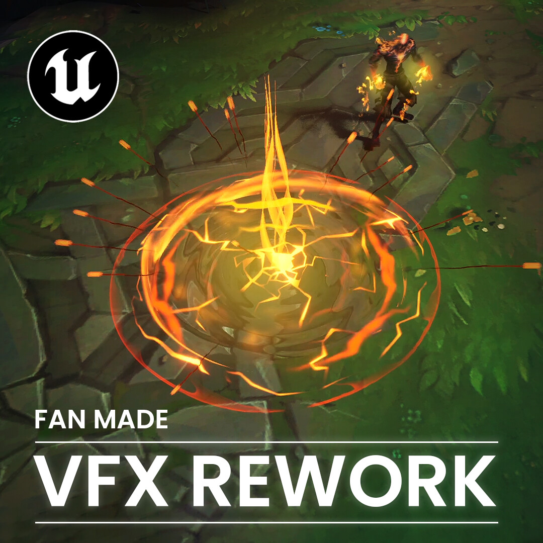 ArtStation Brand VFX Rework Fan Made League of Legends