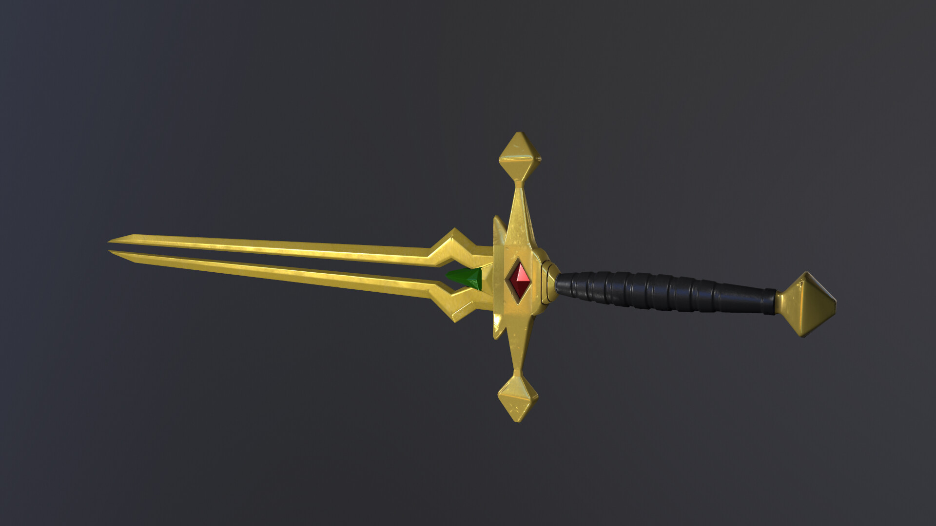 ArtStation - Gold sword