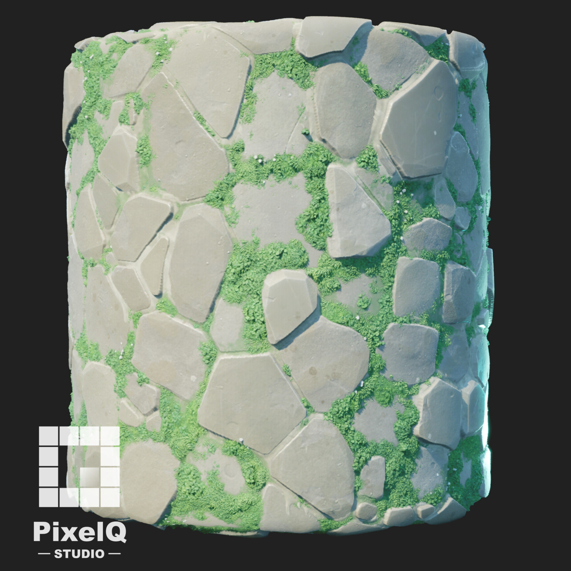 ArtStation - stylized stone ground