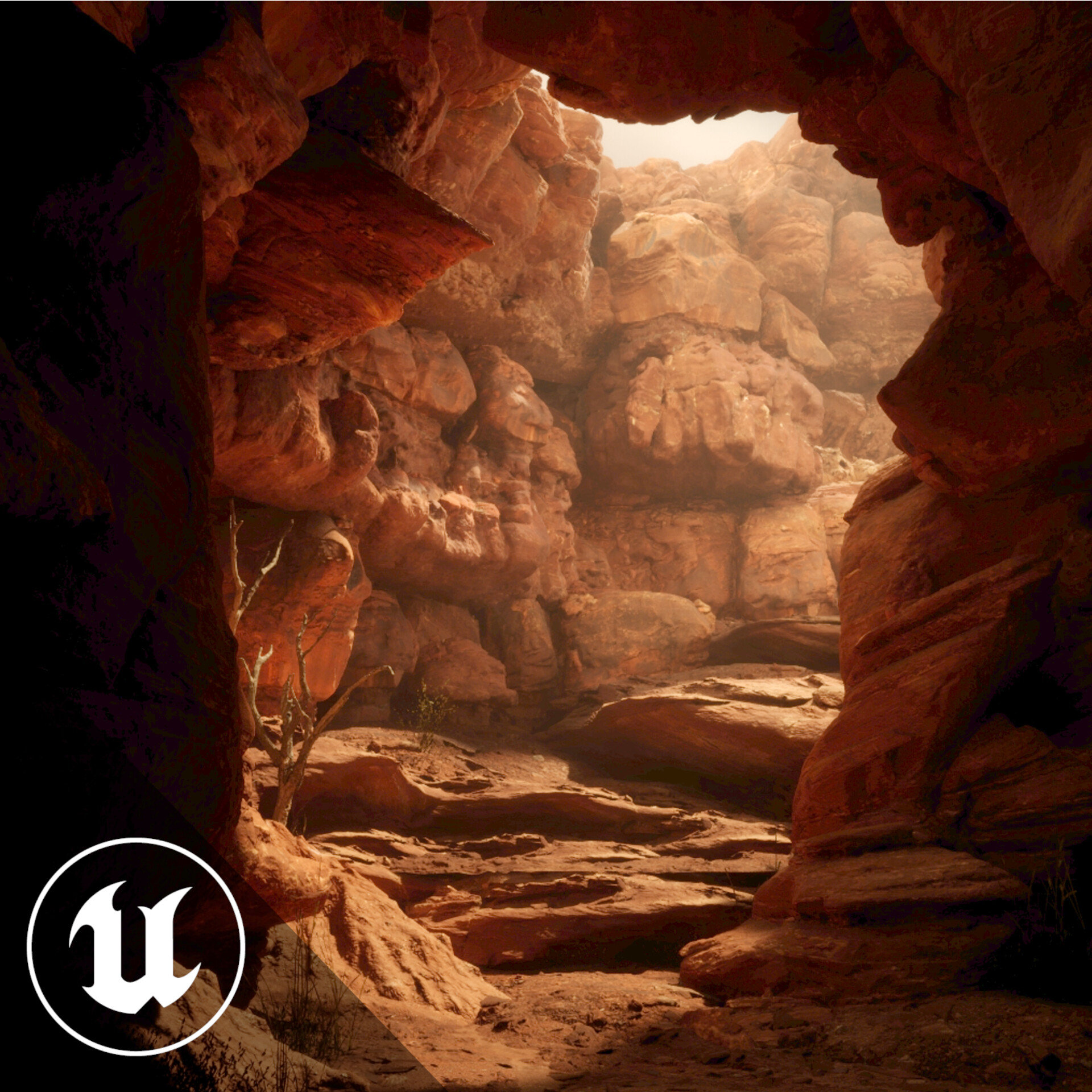 ArtStation - Desert Caverns