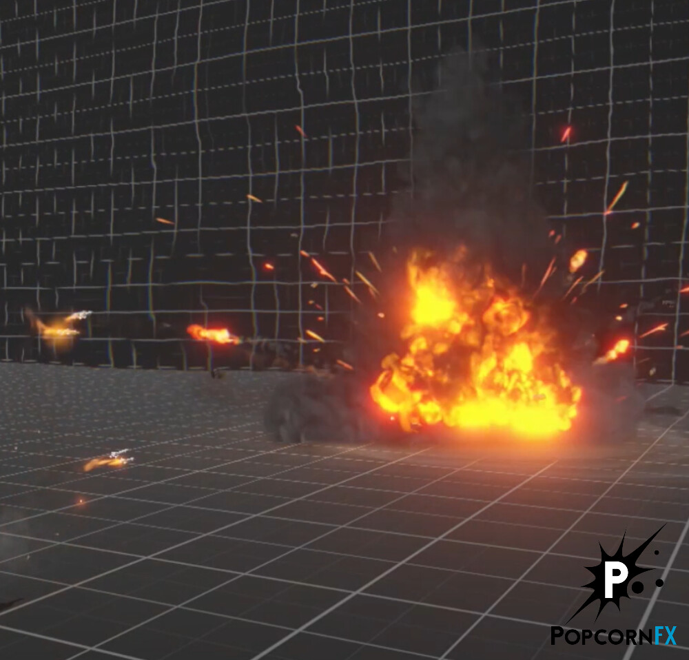 ArtStation - Missile Barrage FX in PopcornFX