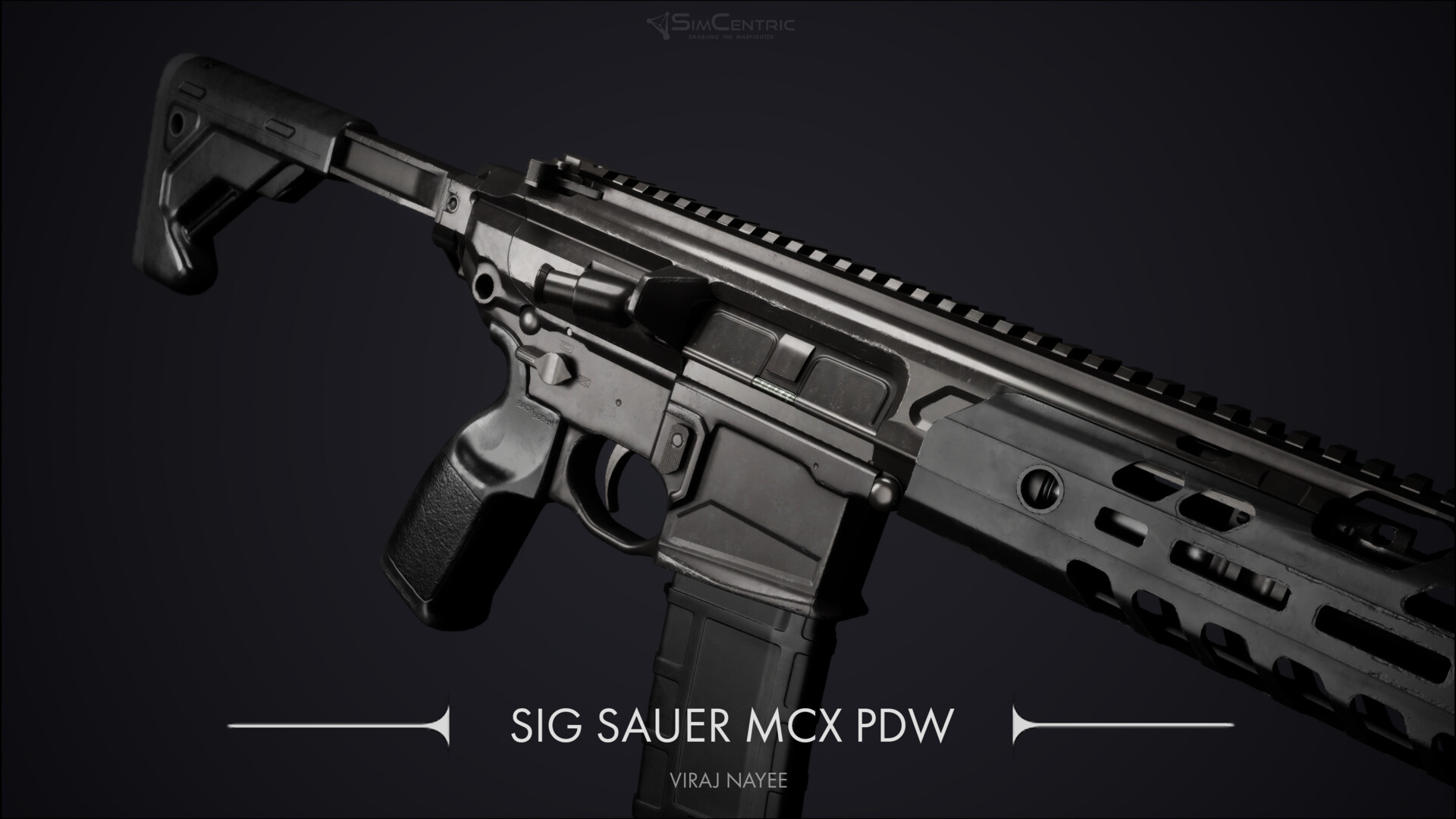 ArtStation - Sig Sauer MCX (PDW)