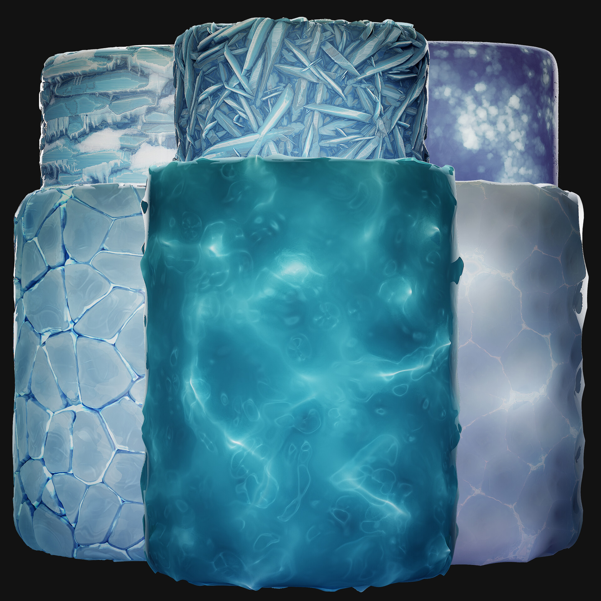 ArtStation - Ice / Water Exploration