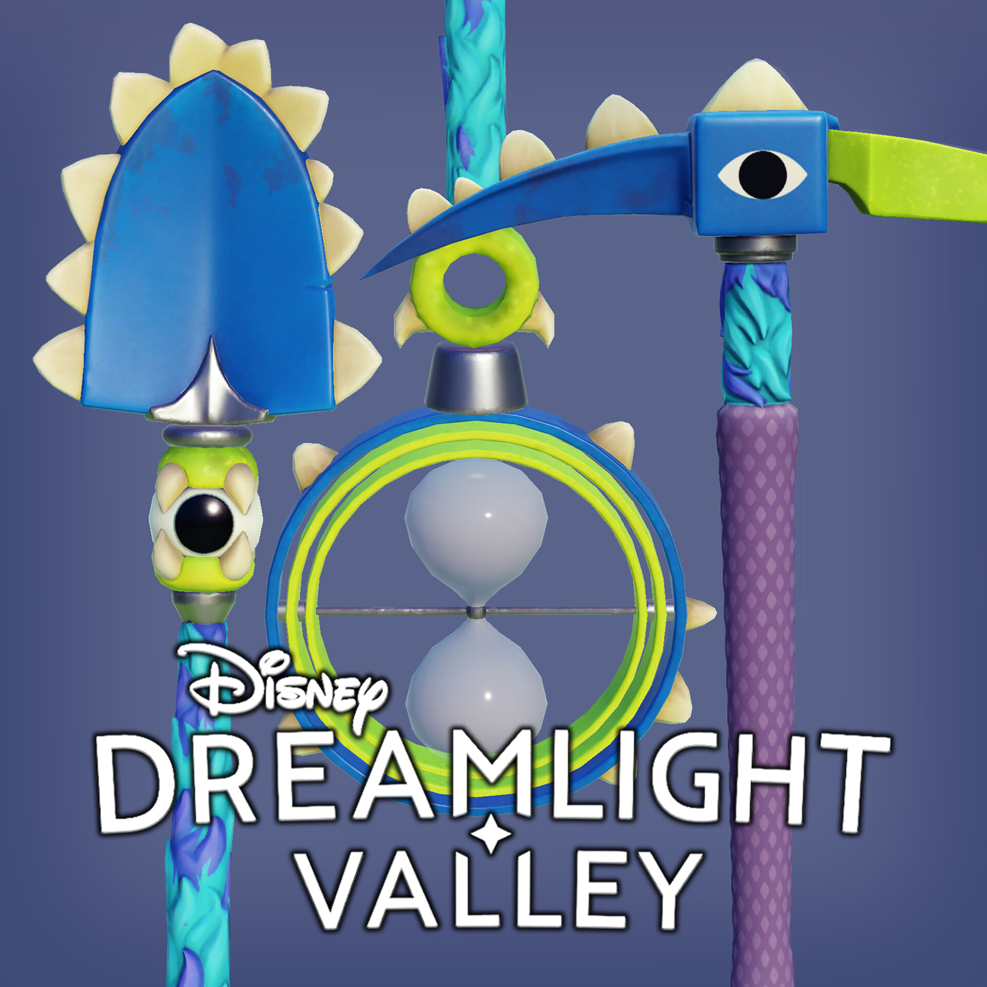 ArtStation - Monsters, Inc. Tools - Disney Dreamlight Valley