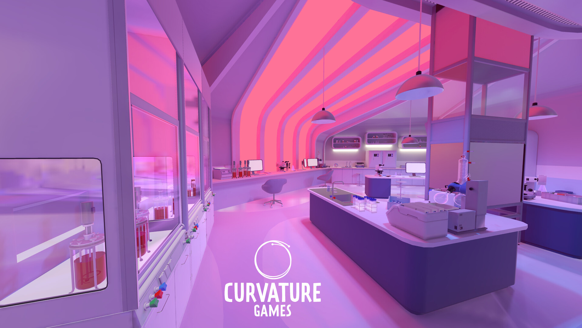 Artstation virtual lab curvature games