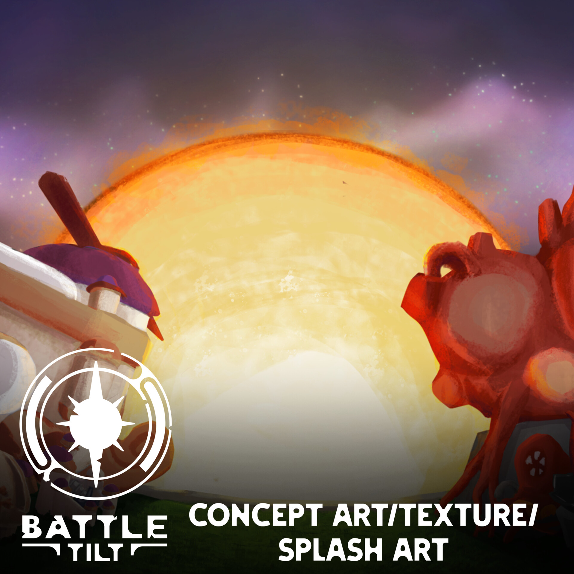 ArtStation - Battle Tilt Concept art/texture/splash art 1/3