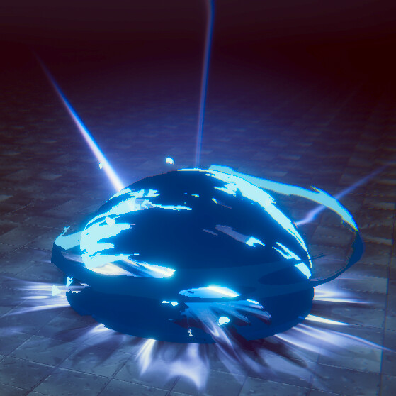 ArtStation - magic explosion