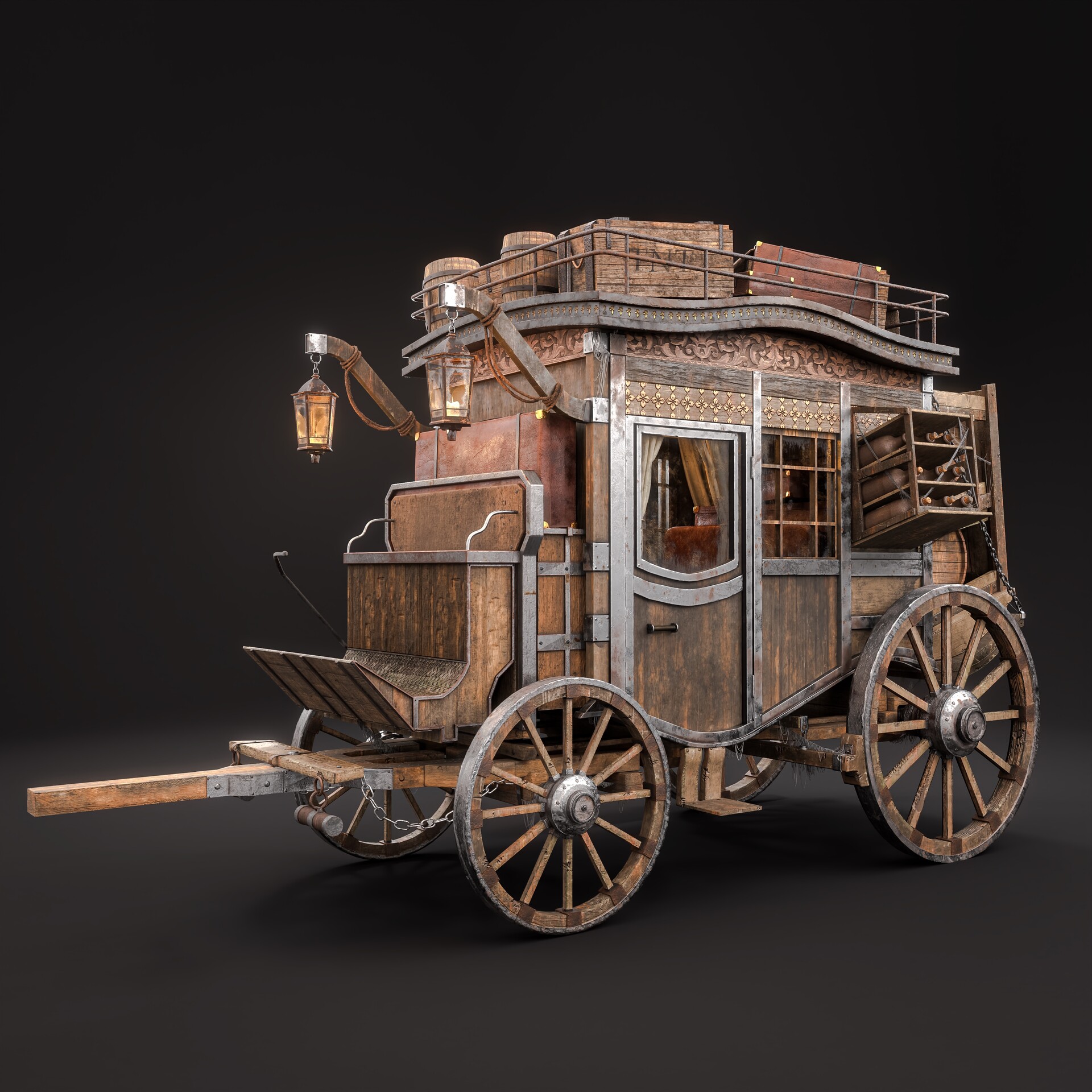 ArtStation - Old carriage