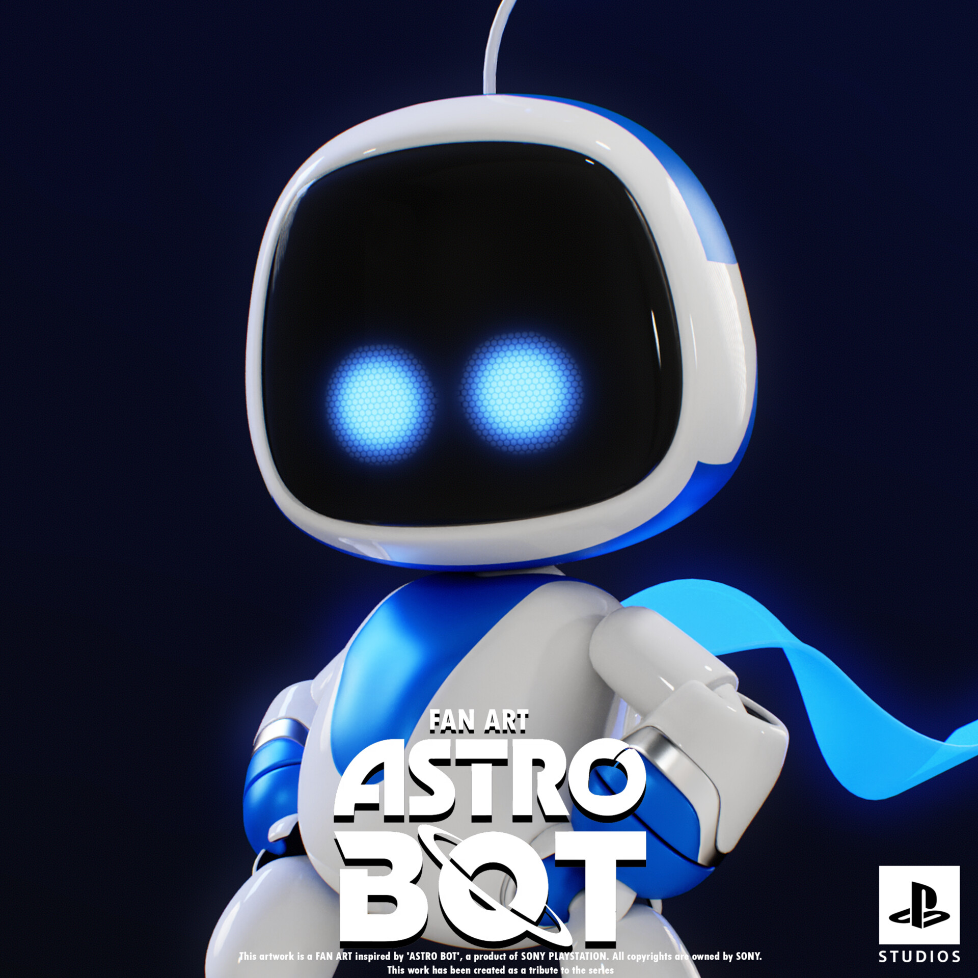 ArtStation - Astro BOT FAN ART