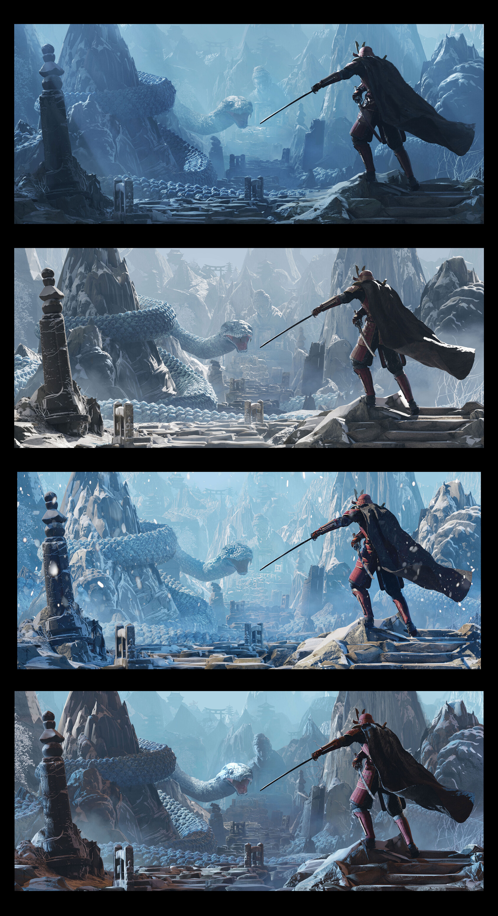 ArtStation - Sekiro-like fan art