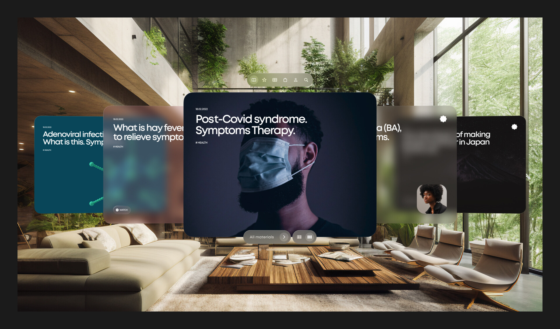ArtStation - Daigo Spatial Application Design Concept. New reading of ...