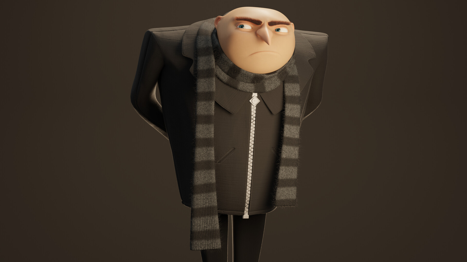 ArtStation - Gru - Despicable 4 ( Fan Art )