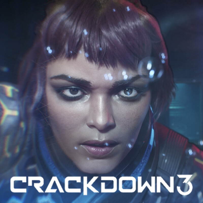 ArtStation - Crackdown 3 Cinematic Intro & Outro (2107) - Echo Character