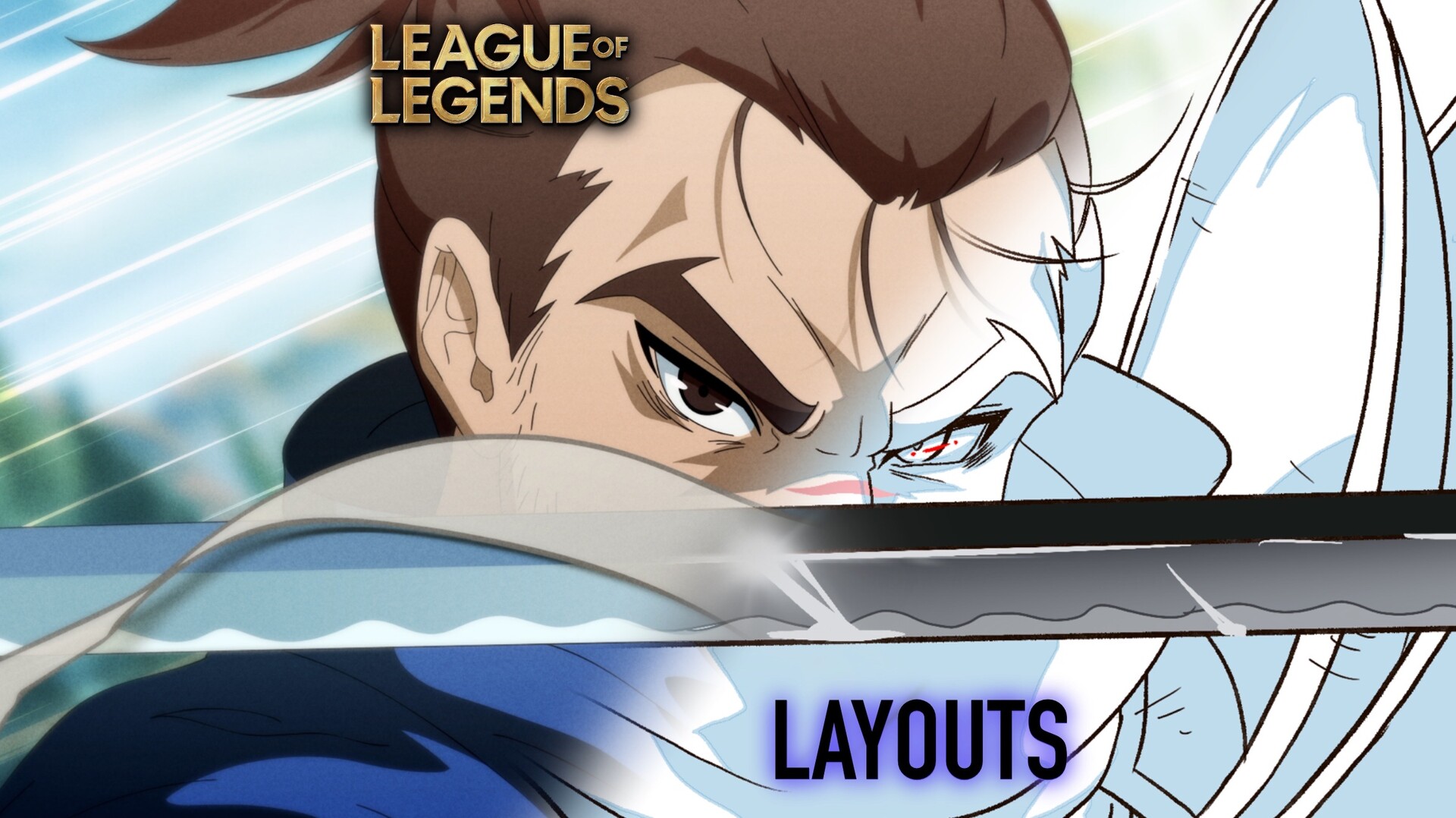 ArtStation - Layouts for League of Legends AD, image size:1920x1078