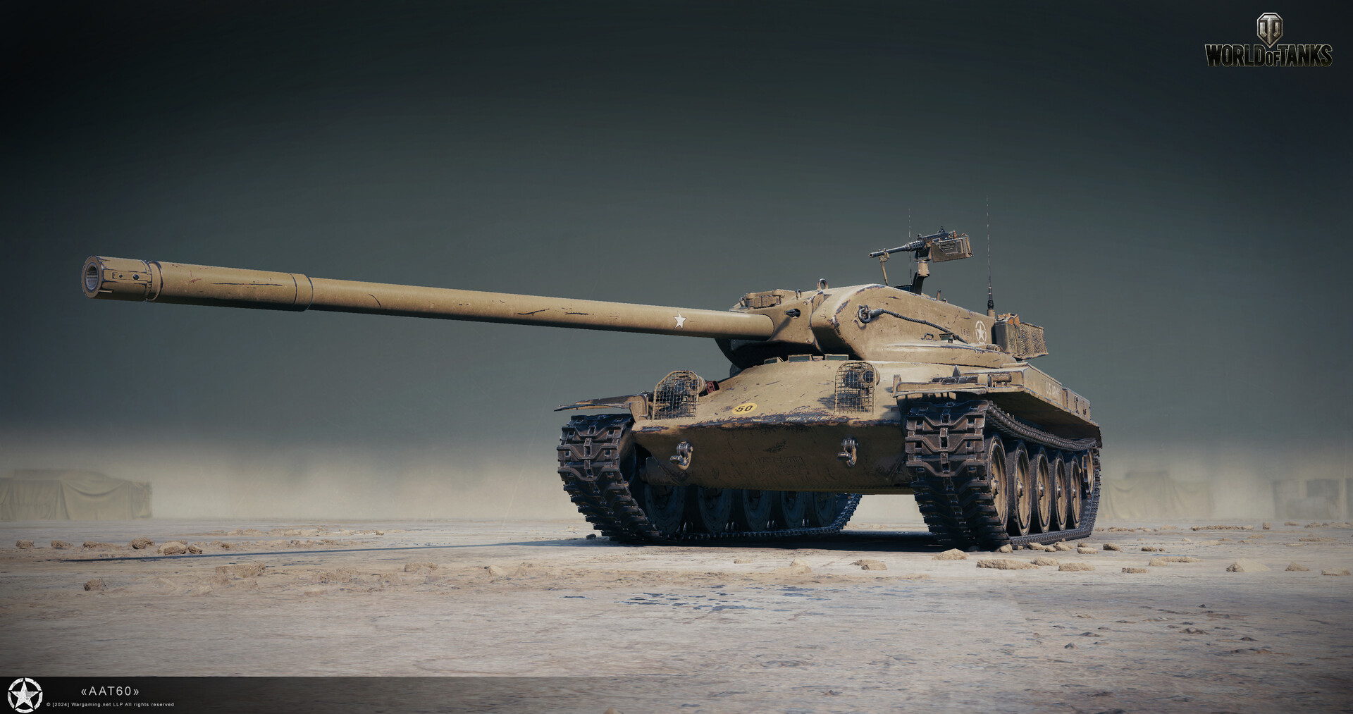 ArtStation - AAT60 American Medium Tank | World of Tanks