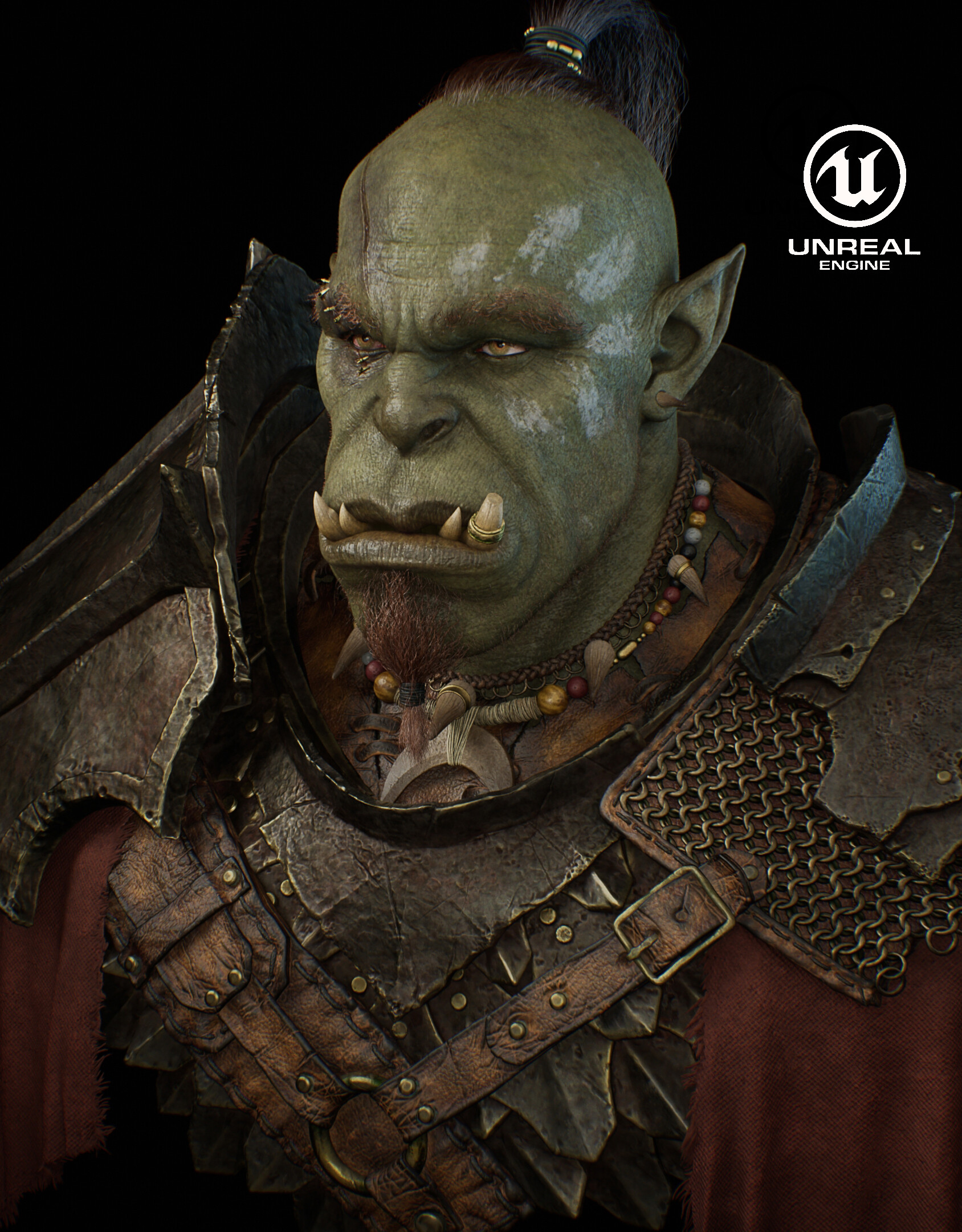 ArtStation - Osog the Skull Crusher (orc)