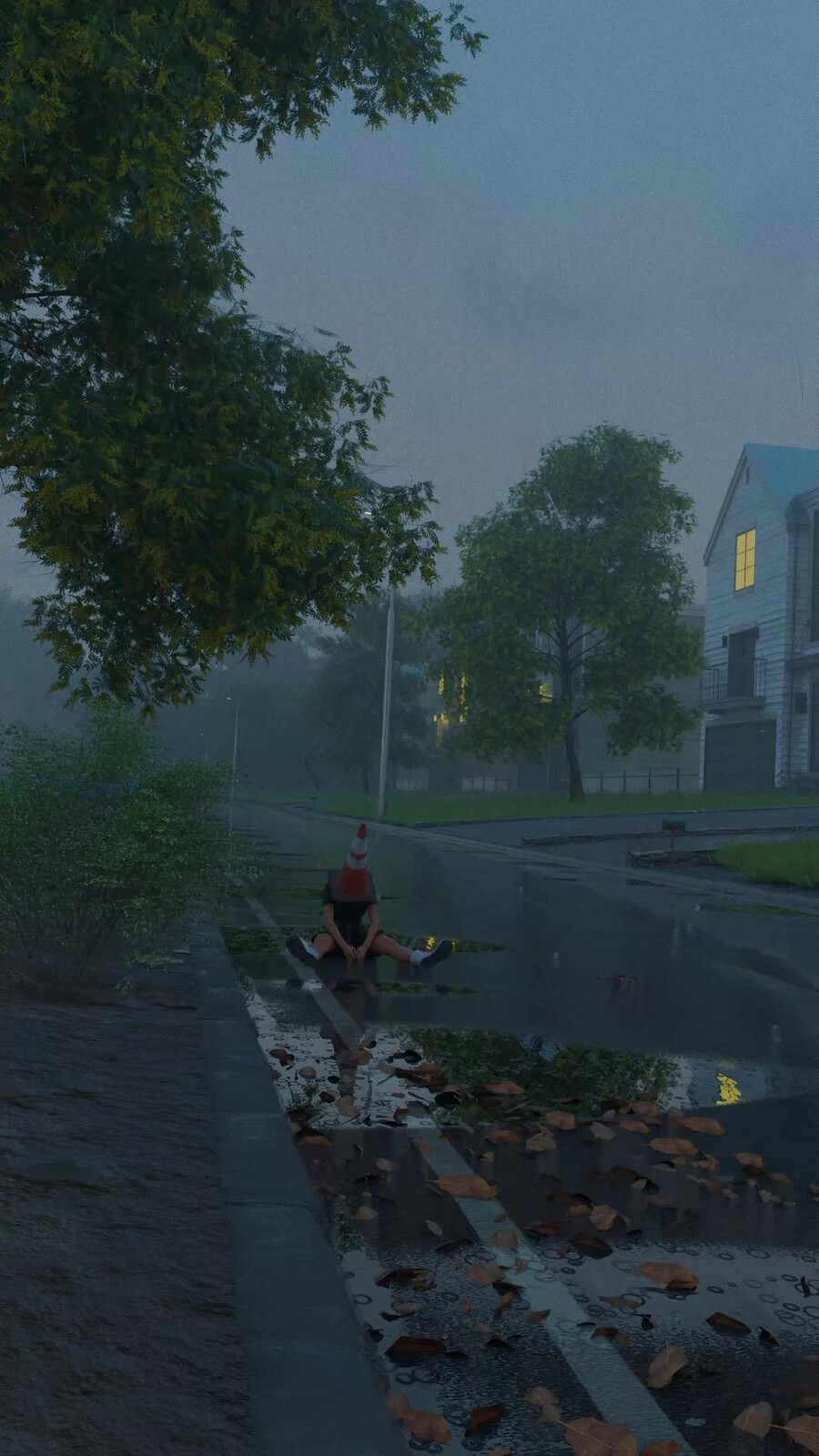 Rainy Road