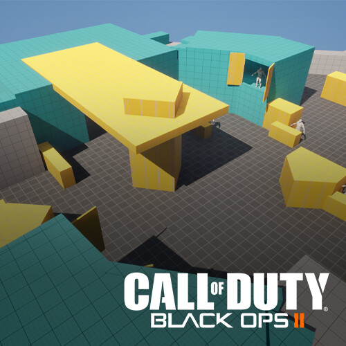 ArtStation - 'Passage' - Call of Duty: Black Ops II Map Blockout