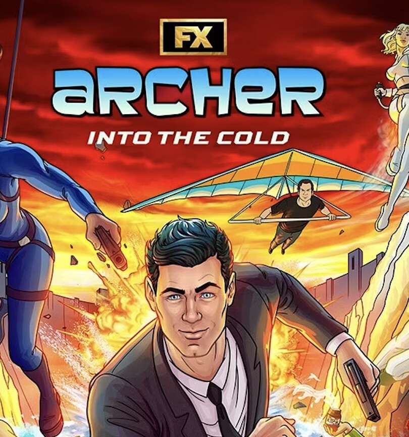 Archer FX Season 14 Character and Prop Illustration