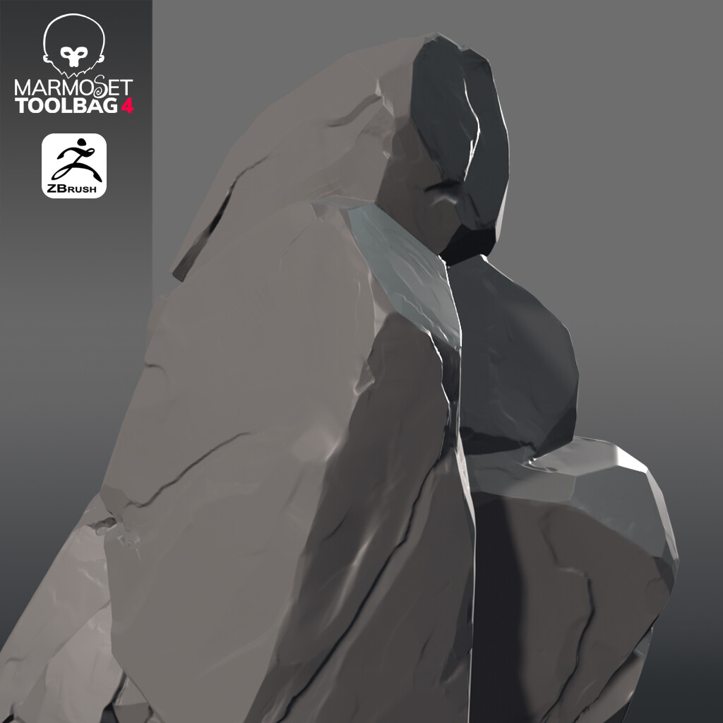Rock Sculpt Practice