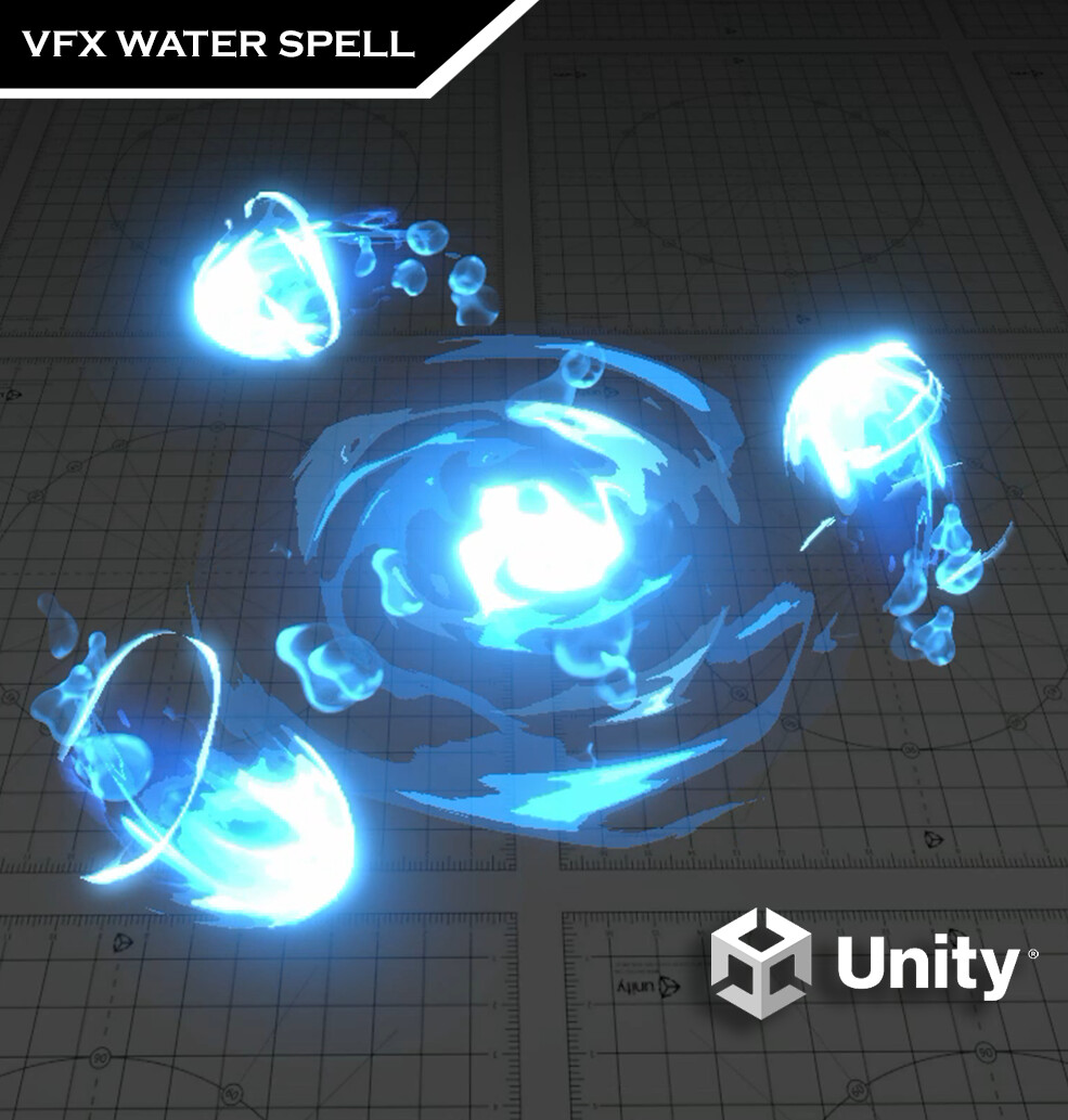 ArtStation - UNITY VFX WATER PROJECTILES