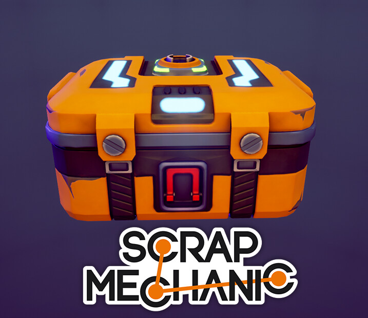 ArtStation - Scrap Mechanic Fan Art - Large Chest