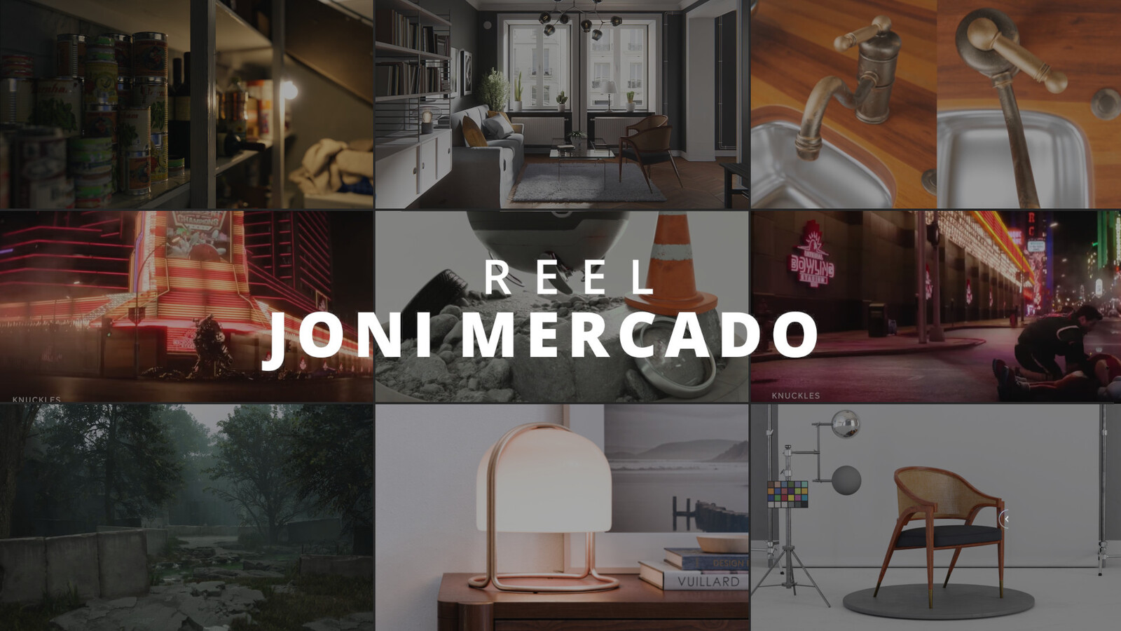 My Reel - Joni Mercado - Generalist