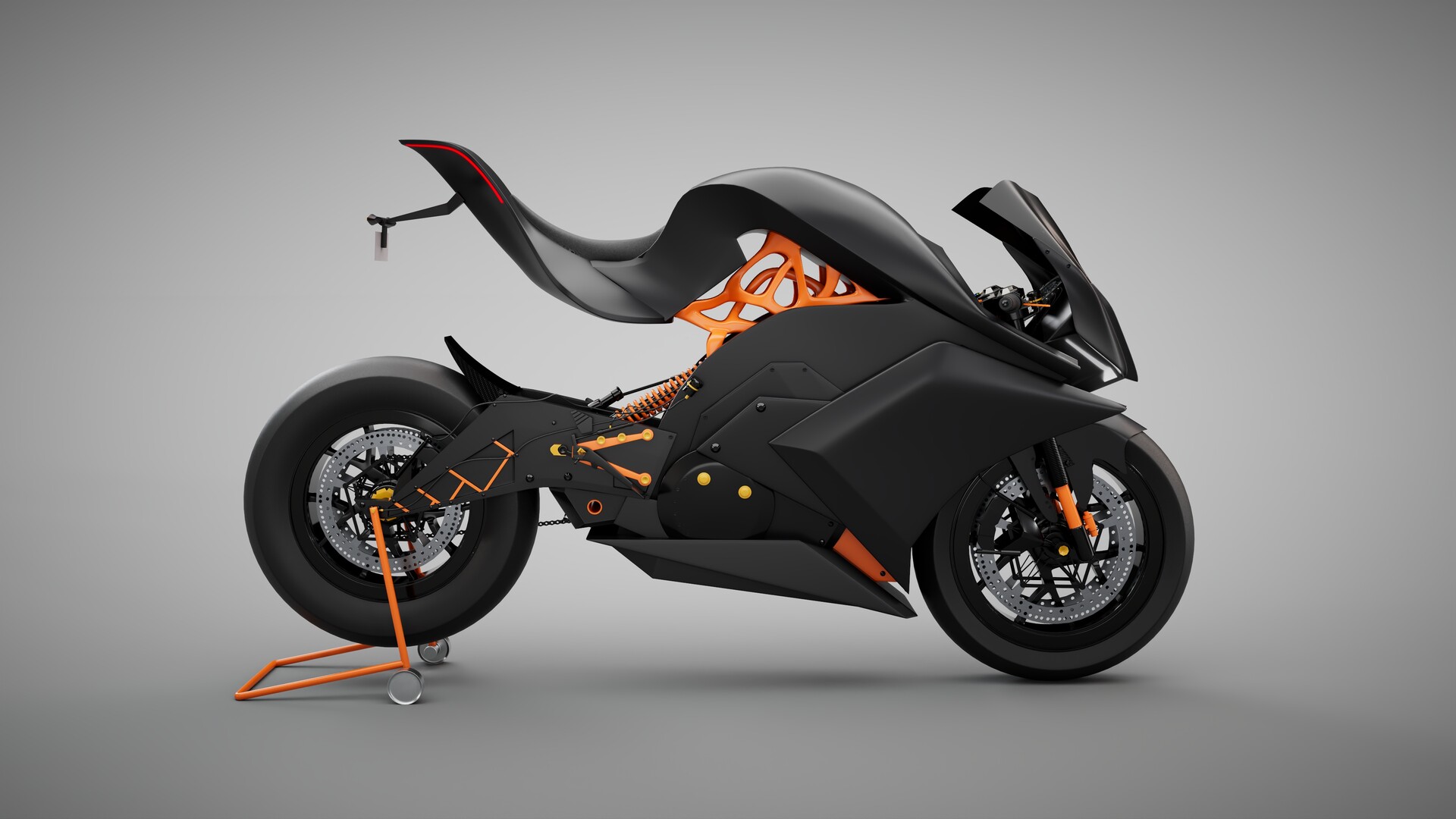 ArtStation - KTM RC900 Concept Bike