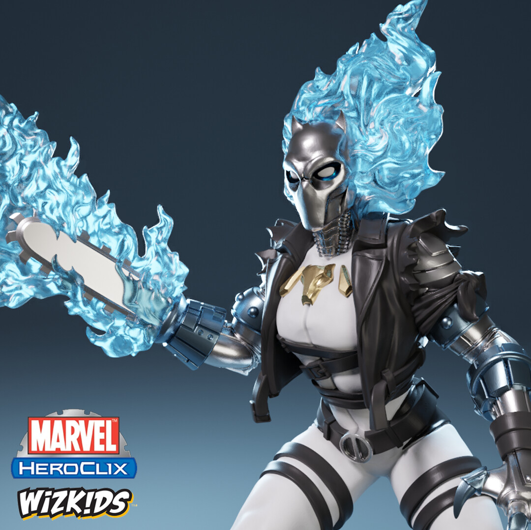 Artstation - Ghost Panther 2099 - Marvel Heroclix: Wheels Of Vengeance