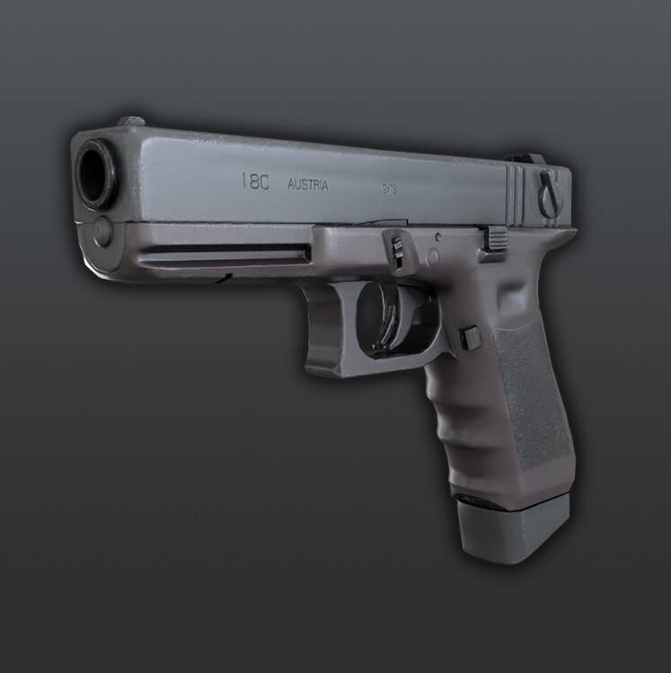 ArtStation - Glock 18C