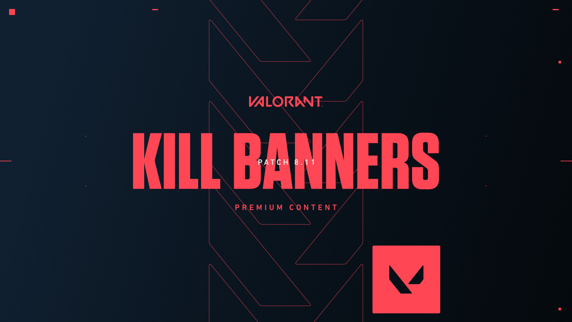 ArtStation - PREMIUM CONTENT - KILL BANNERS - Valorant. Patch 8.11