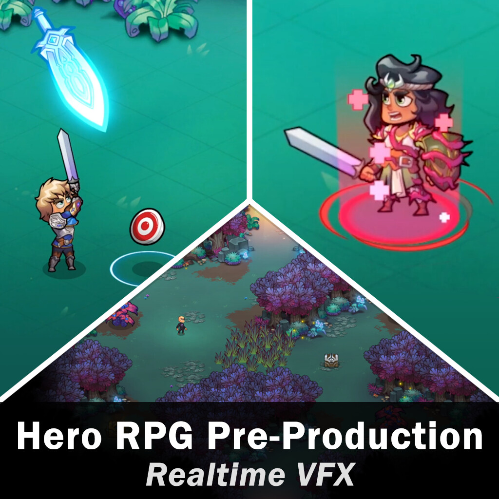 ArtStation - Hero RPG Realtime VFX (Pre-Production)