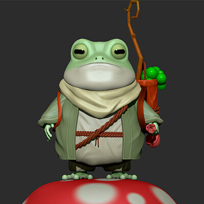 ArtStation - Traveler Frog