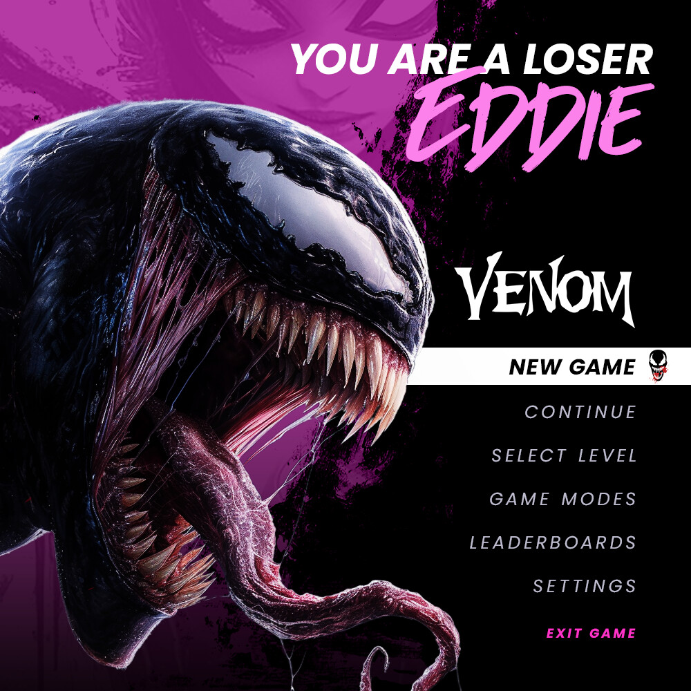 ArtStation - Venom Game UI - Concept UI