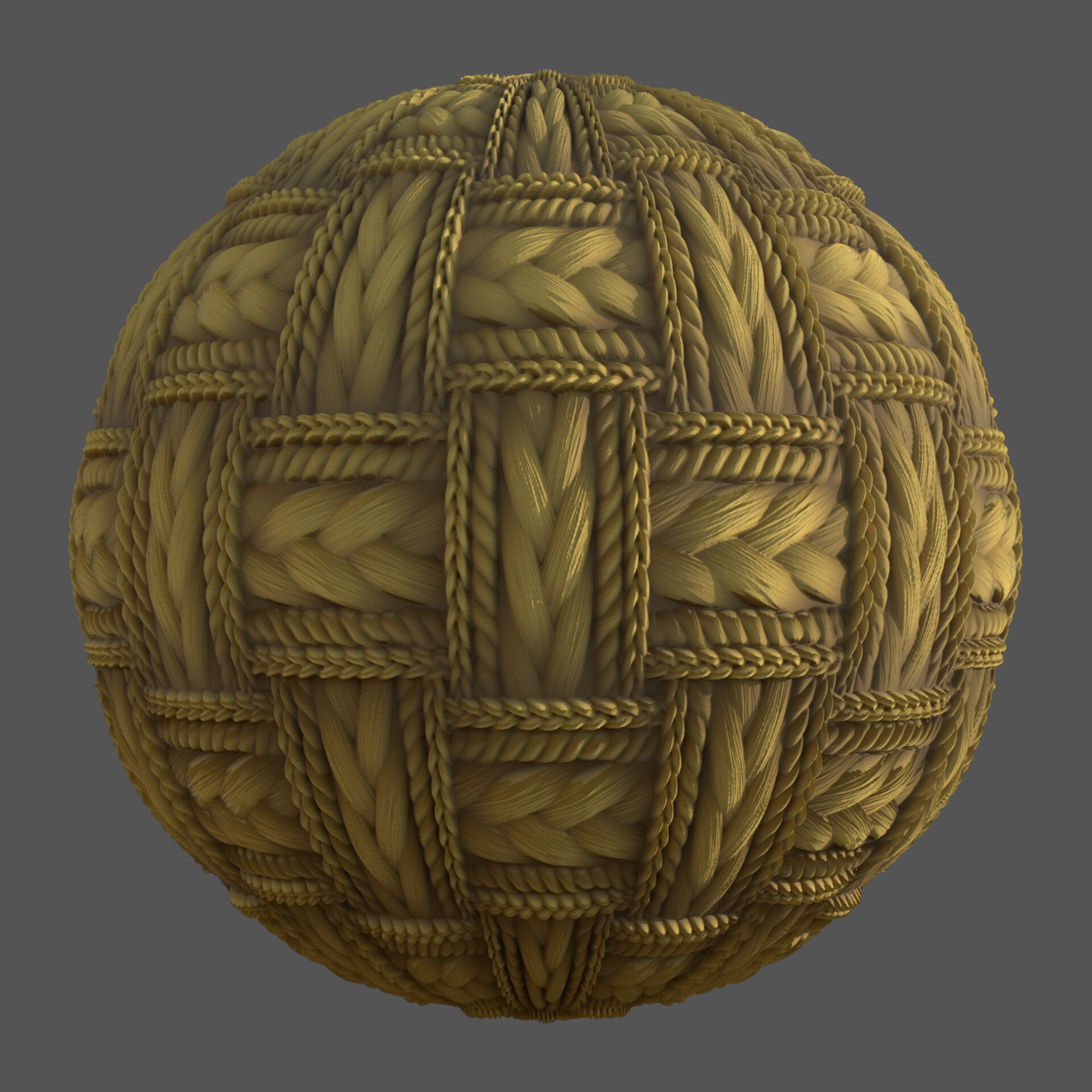 ArtStation - Stylized Rope Weave