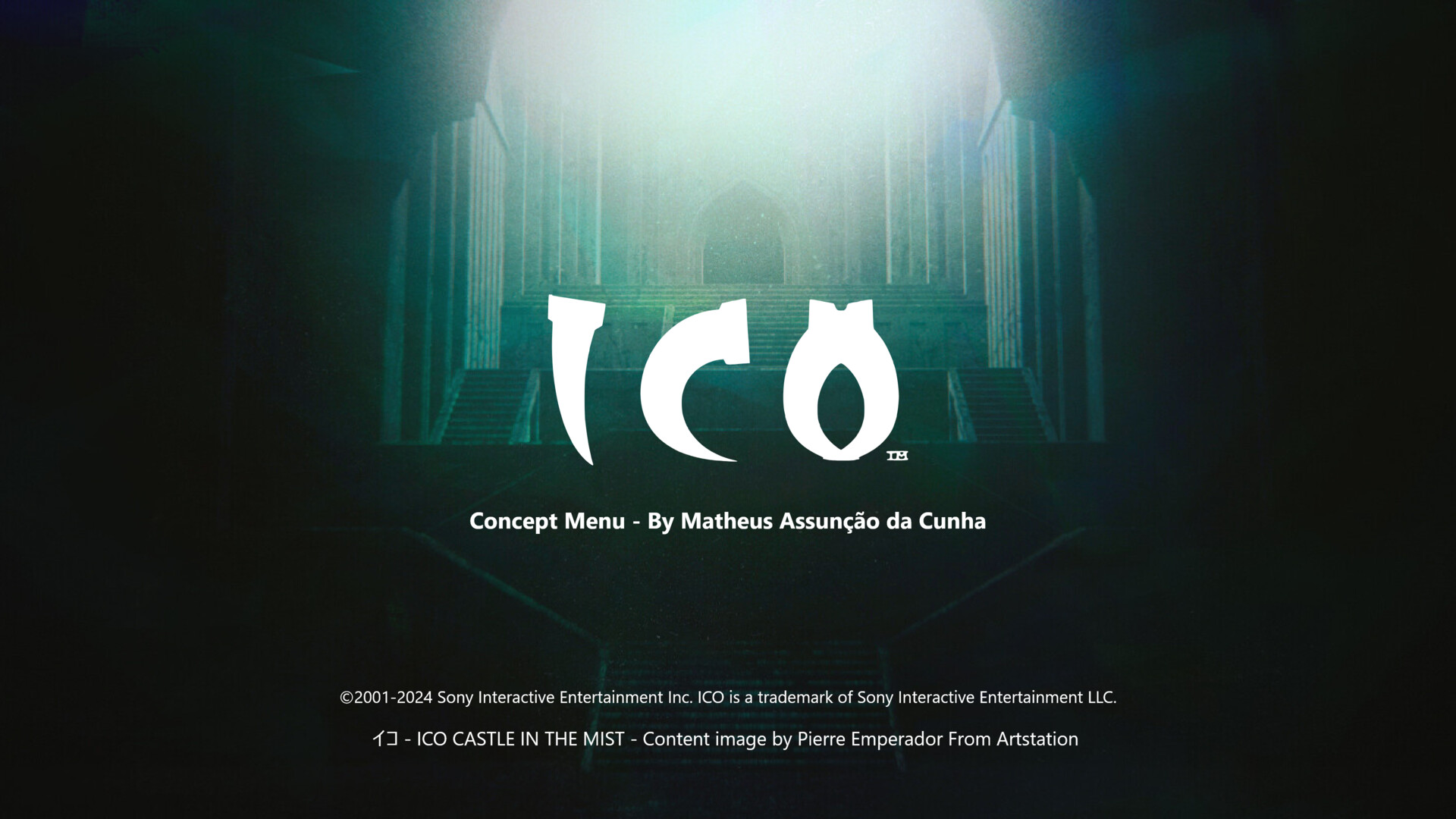 ArtStation - ICO Remake - Concept Menu