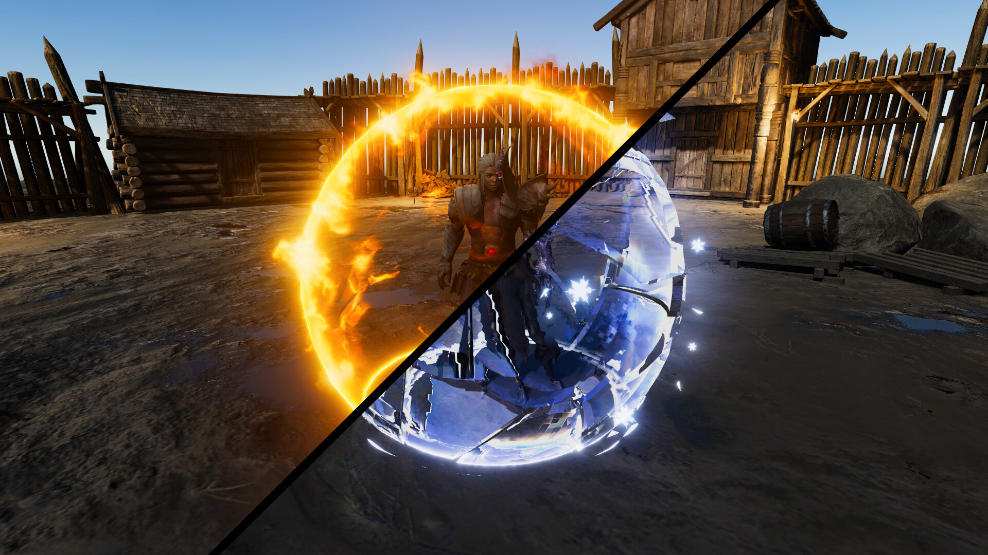 ArtStation - Magic shield effects. Made with Unity