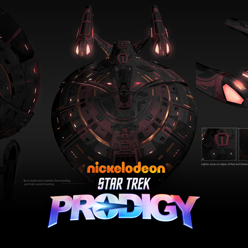 Star Trek Prodigy Season 2 - ISS Voyager 